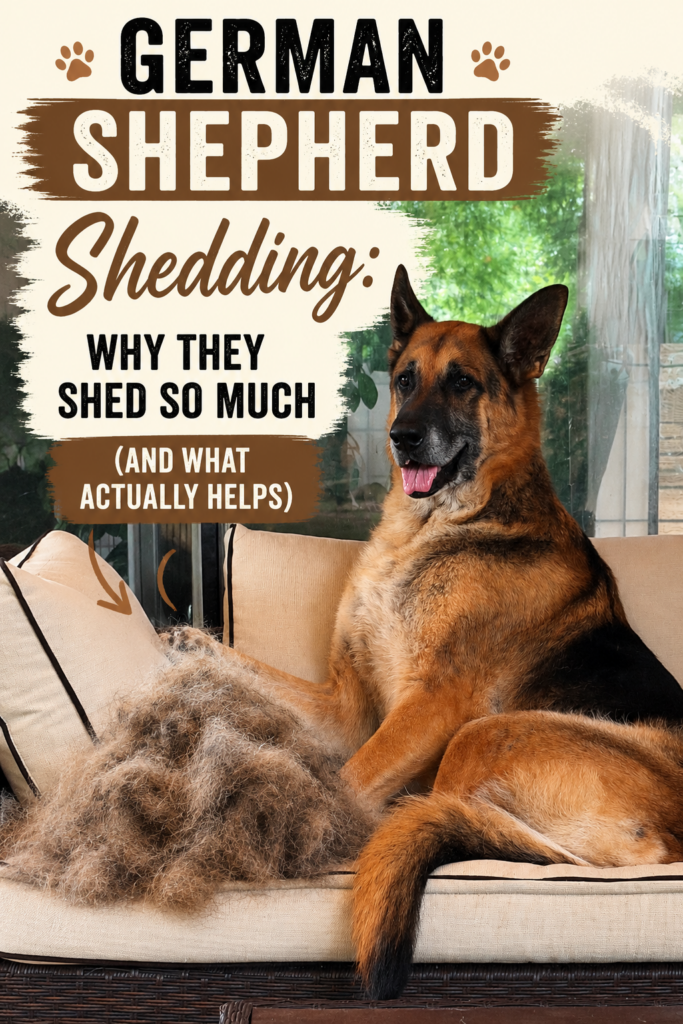 German Shepherd Shedding